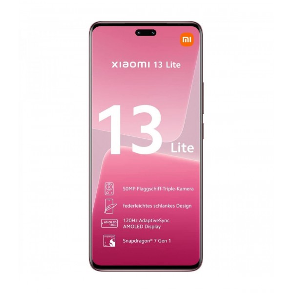 Xiaomi 13 Lite 256go 5G rose