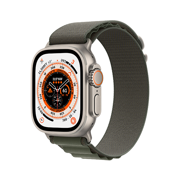 Apple Watch Ultra Alpine vert