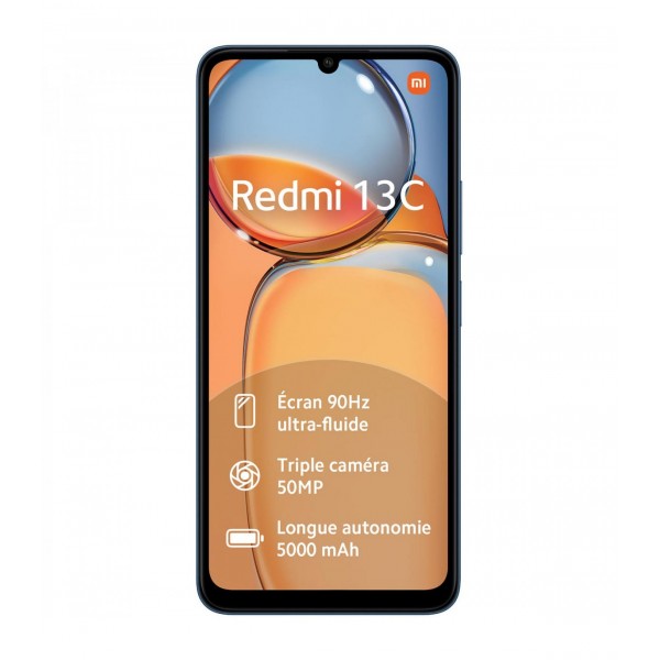 Xiaomi Redmi 13C 4/128go bleu
