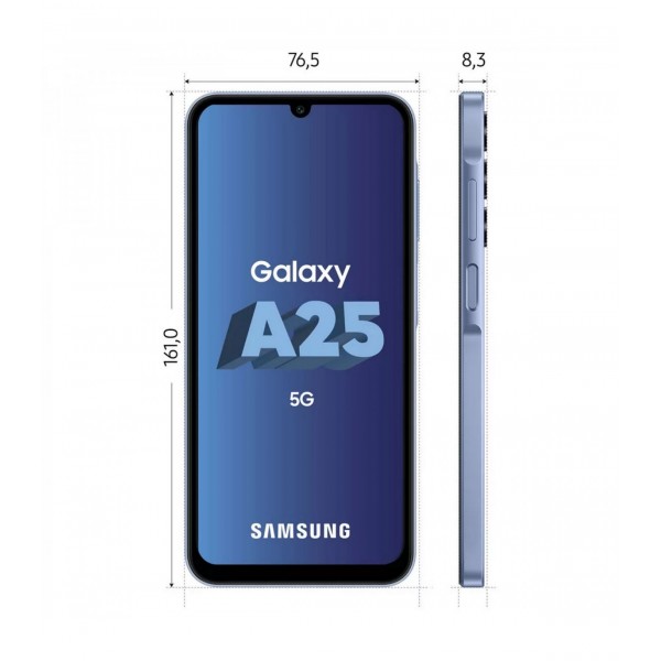 Samsung Galaxy A25 5G bleu 6-128go