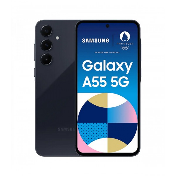 Samsung Galaxy A55 5G Bleu Nuit (8 Go / 128 Go)