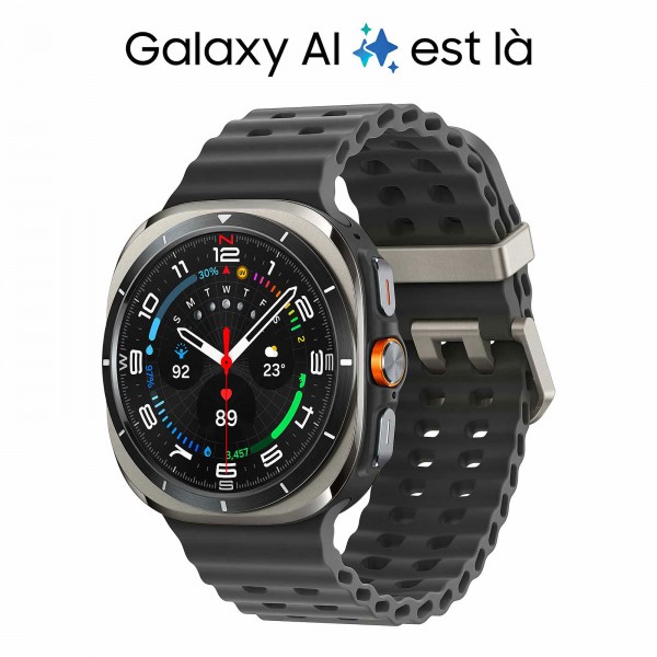 Samsung Galaxy Watch Ultra 4G (47 mm / Argent Titane)