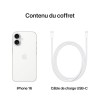 iPhone 16 256go blanc