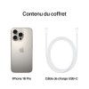 iPhone 16 Pro 256go Titane Naturel