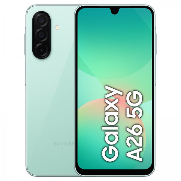 Samsung Galaxy A26 5G 6-128go vert d'eau
