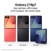 Samsung Galaxy Z Flip 7 12/512go Noir absolu