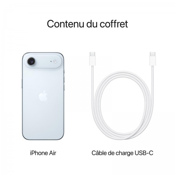 iPhone Air 256go Bleu ciel