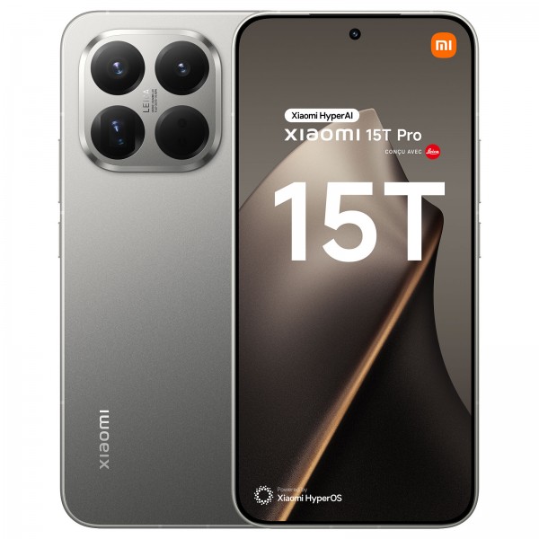 Xiaomi 15T Pro 12/1To Conçu avec Leica Gris