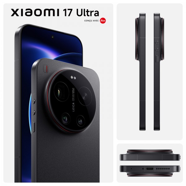 Xiaomi 17 Ultra Conçu avec Leica 16/512go noir