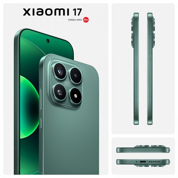 Xiaomi 17 Conçu avec Leica 12/512go vert