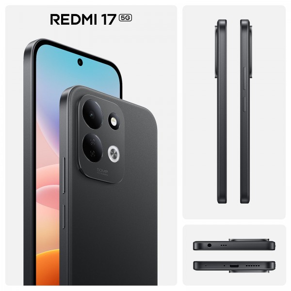Xiaomi Redmi 17 noir 4/128go 5G