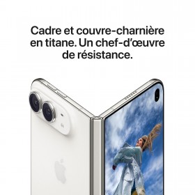 iPhone Duo 256go Blanc stellaire