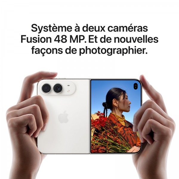 iPhone Duo 256go Blanc stellaire