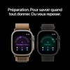 Apple Watch Ultra 4 Titane noir Bracelet Milanais Titane noir
