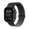Apple Watch Ultra 4 Titane noir Bracelet Milanais Titane noir